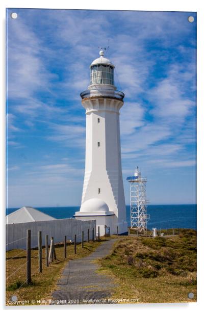 Beacon of Phillip Island: Australia's Coastal Gem Acrylic by Holly Burgess
