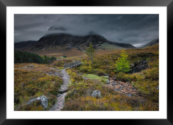 Buachaille Etive More view point. Framed Mounted Print by Craig Breakey