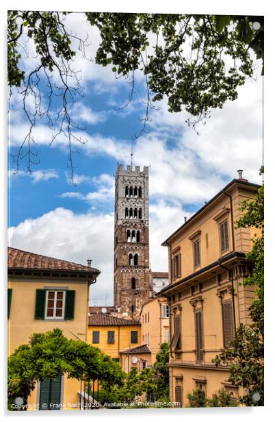 Dome of Lucca / Duomo di Lucca, Tuscany, Italy Acrylic by Frank Bach