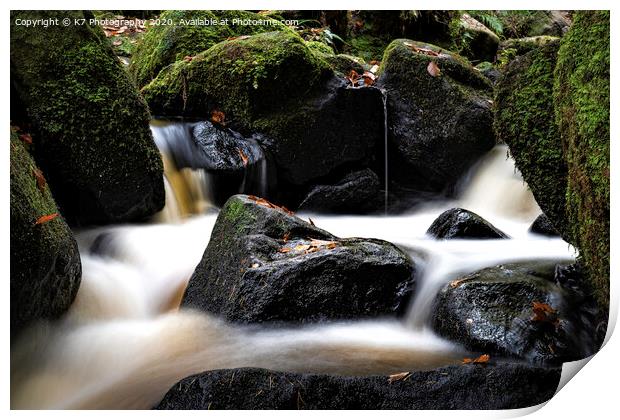 The Wyming Brook Print by K7 Photography