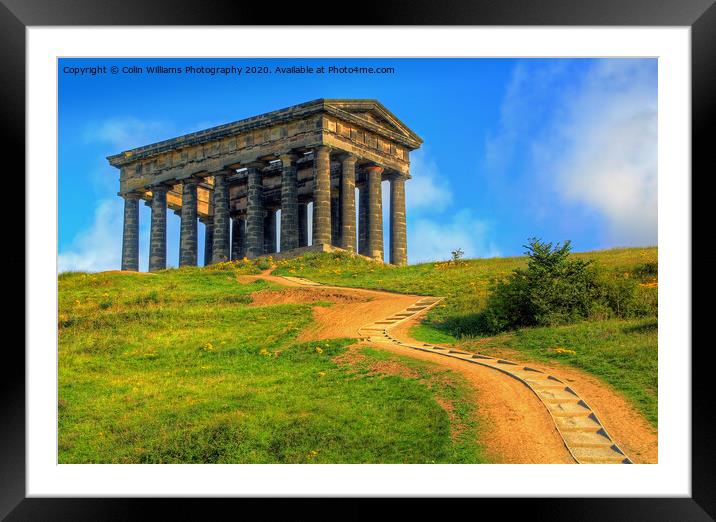 Penshaw Monument   Framed Mounted Print by Colin Williams Photography