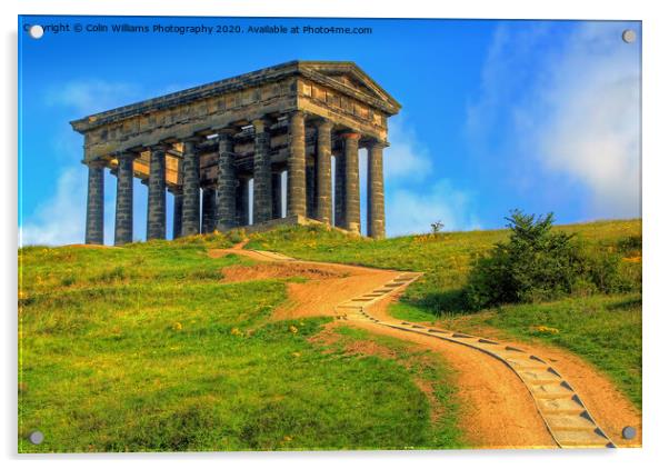Penshaw Monument   Acrylic by Colin Williams Photography