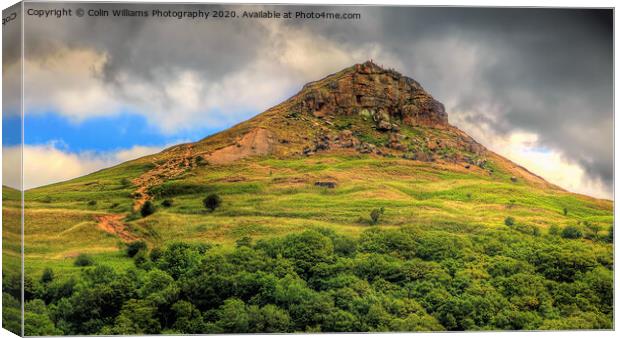 Roseberry Topping North Yorkshire. Canvas Print by Colin Williams Photography
