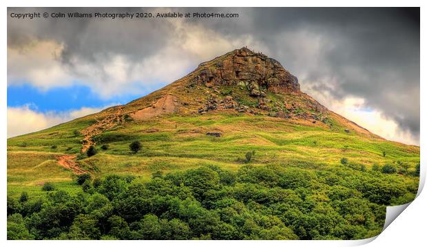 Roseberry Topping North Yorkshire. Print by Colin Williams Photography