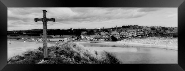 Alnmouth Panoramic Framed Print by Northeast Images