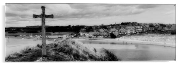 Alnmouth Panoramic Acrylic by Northeast Images