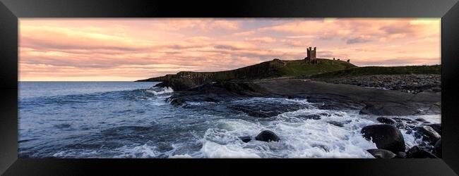 Dunstanburgh Sunrise Framed Print by Northeast Images