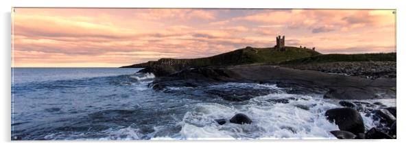 Dunstanburgh Sunrise Acrylic by Northeast Images