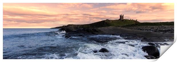 Dunstanburgh Sunrise Print by Northeast Images
