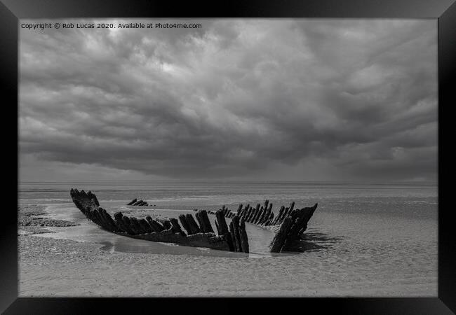 Wreck of the barque SS Nornen Framed Print by Rob Lucas