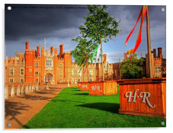 Hampton Court Palace Acrylic by Colin Williams Photography