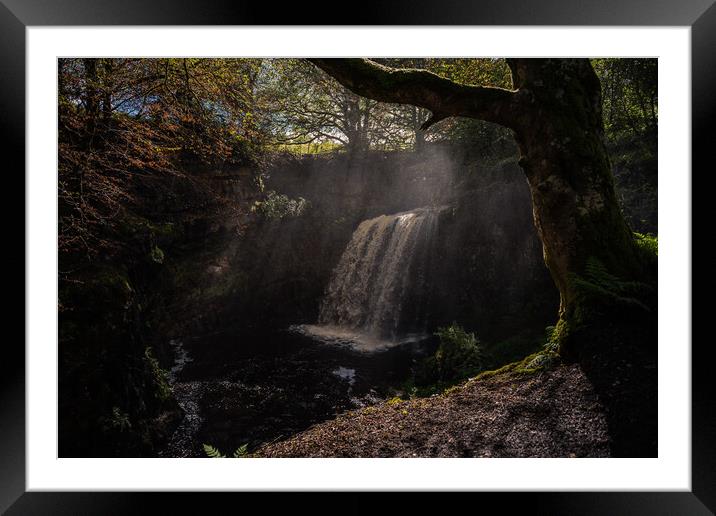 Dalcairnie Falls Framed Mounted Print by Chris Wright
