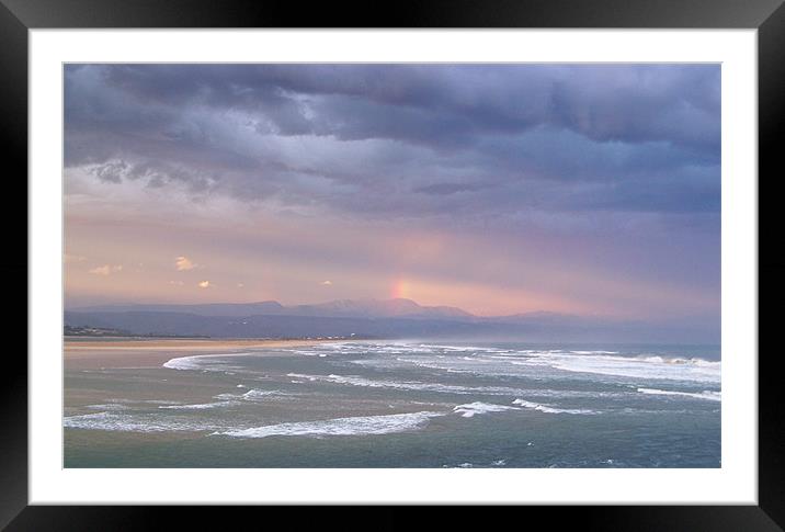 Storm Bewing Framed Mounted Print by Lynn Bolt