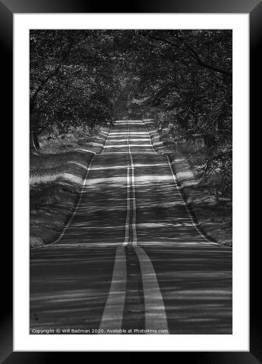 Road to success  Framed Mounted Print by Will Badman