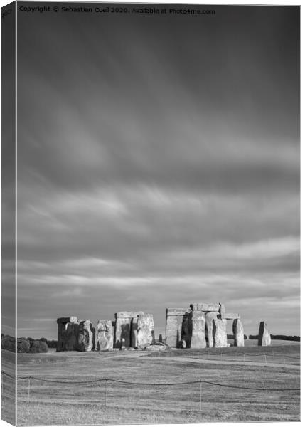 Stonehenge Canvas Print by Sebastien Coell