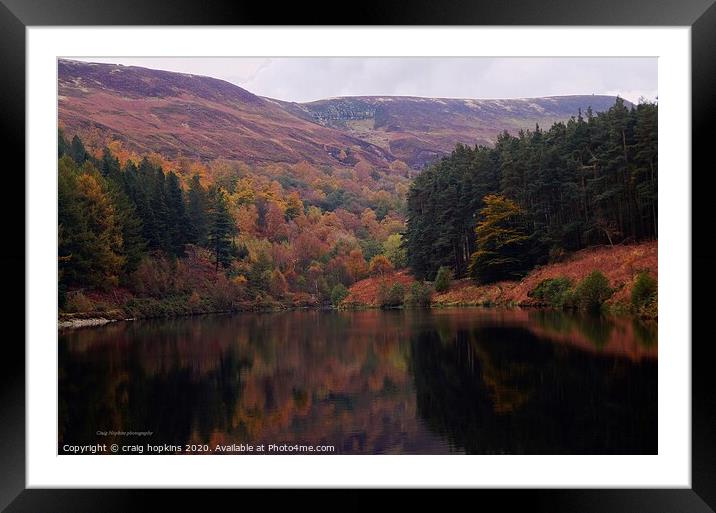 Outdoor mountain Framed Mounted Print by craig hopkins