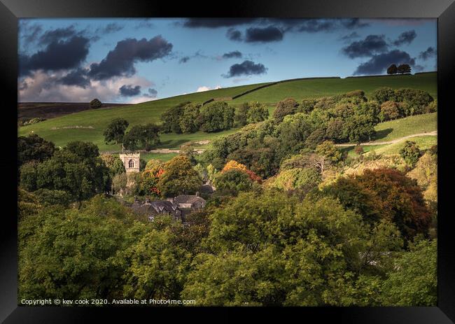 Burnsall Framed Print by kevin cook