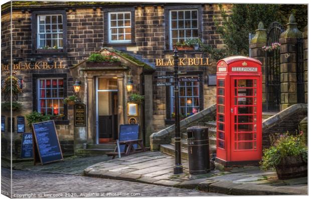Haworth Canvas Print by kevin cook