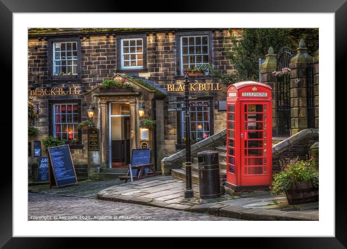 Haworth Framed Mounted Print by kevin cook