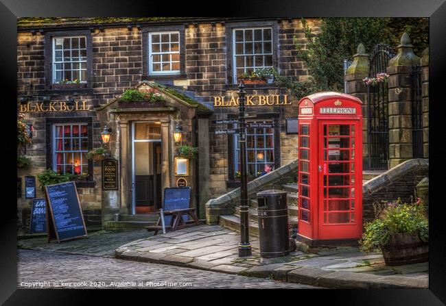 Haworth Framed Print by kevin cook