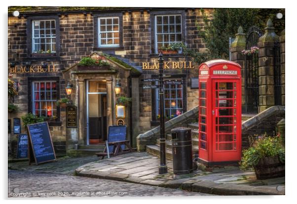 Haworth Acrylic by kevin cook