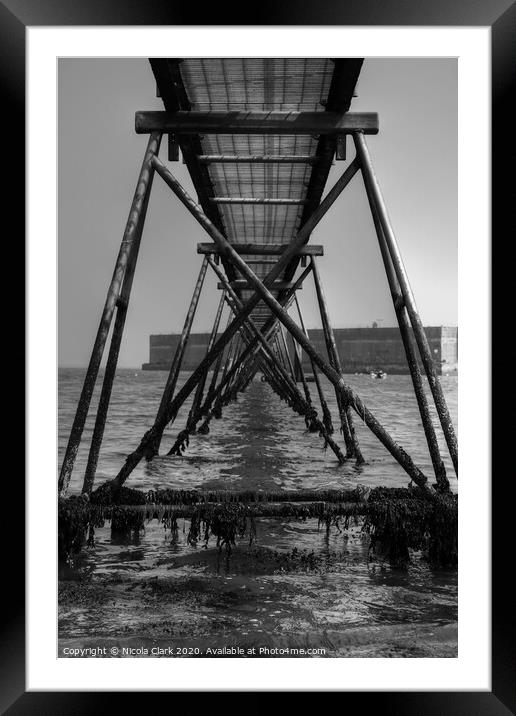 The Gangway Framed Mounted Print by Nicola Clark