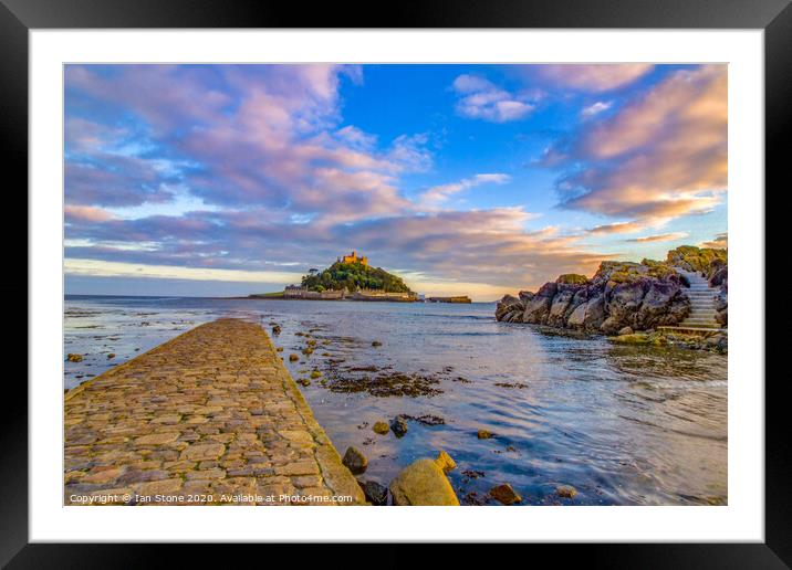 Saint Michael’s Mount ,Cornwall  Framed Mounted Print by Ian Stone