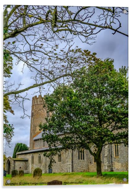 St Margaret’s Church, Witton Acrylic by Chris Yaxley