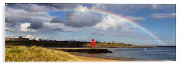 South Shields Rainbow Acrylic by Northeast Images