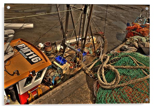 Fishing Vessel Acrylic by James Lavott