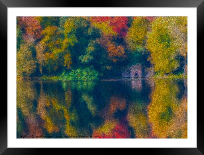 Stourhead Framed Mounted Print by David Buckland