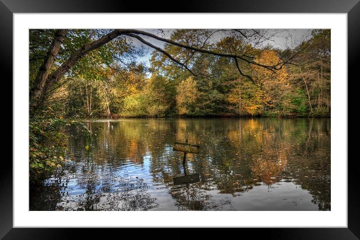 No Fishing beyond this Point  Framed Mounted Print by Jon Fixter