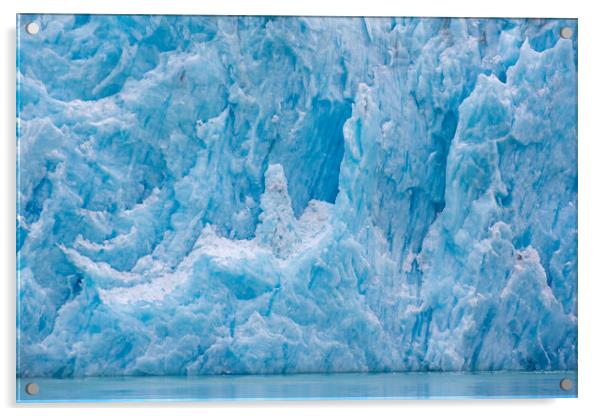 Calving Glacier Acrylic by Arterra 