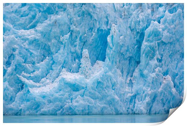 Calving Glacier Print by Arterra 