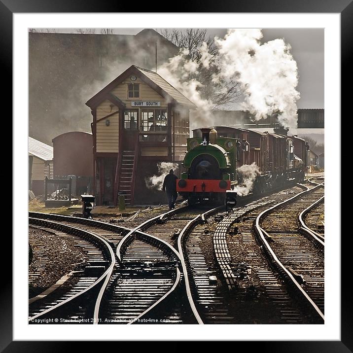 Bury Bolton St. Station Framed Mounted Print by Steve Liptrot