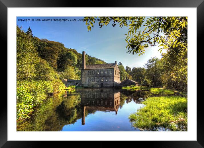 Gibson Mill Hebden Bridge 2 Framed Mounted Print by Colin Williams Photography