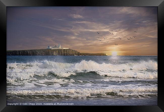 Early morning on the Farnes Framed Print by Colin Chipp