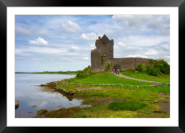 Dunguaire Castle - Irlanda Framed Mounted Print by Jordi Carrio