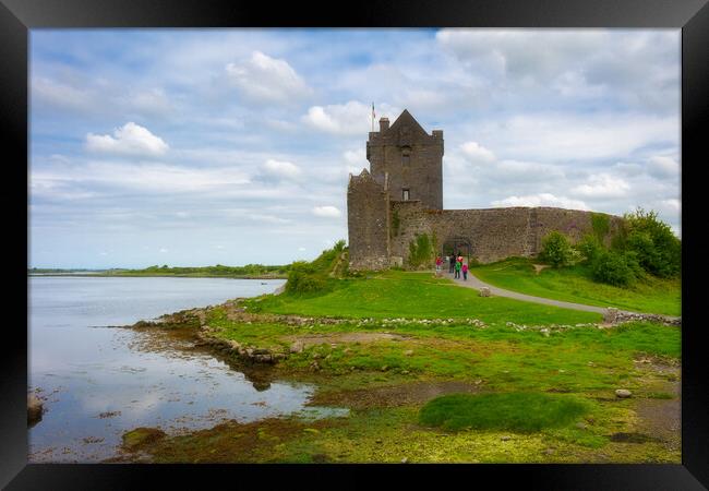 Dunguaire Castle - Irlanda Framed Print by Jordi Carrio