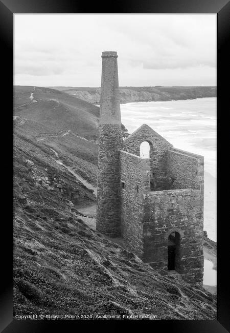 Wheal Coates, St Agnes Framed Print by Stewart Moore