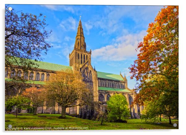 Cathedral of Saint Mungo in Glasgow Acrylic by Karol Kozlowski
