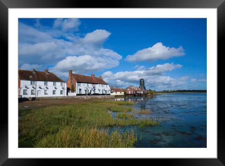 Langston Harbour ,Hampshire, England  Framed Mounted Print by Philip Enticknap
