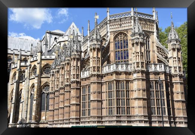 Westminster Abbey Framed Print by M. J. Photography