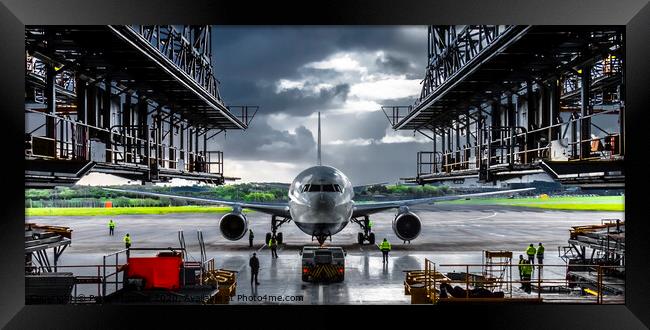 Majestic Decommissioned British Airways Boeing 767 Framed Print by Peter Thomas