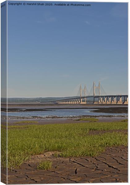Second Severn Crossing Canvas Print by Harshil Shah