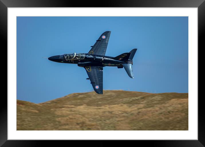 Hawk Mk1 Low Level Framed Mounted Print by Oxon Images