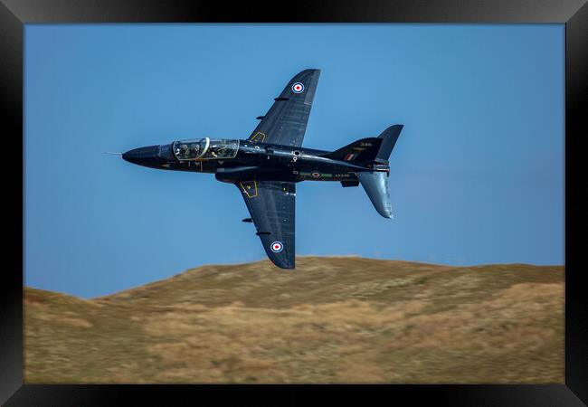 Hawk Mk1 Low Level Framed Print by Oxon Images