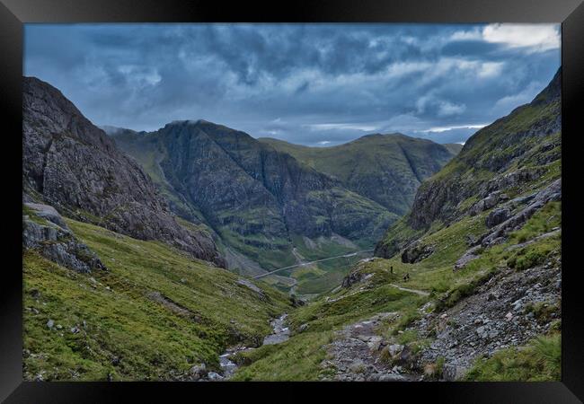 A walk into the Hills Framed Print by Nathalie Naylor