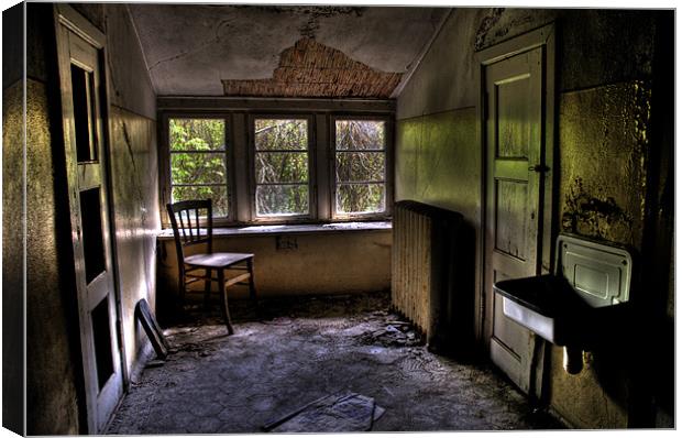 Forgotten room Canvas Print by Nathan Wright