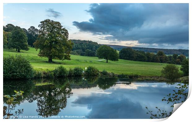Derwent Reflections Print by Lisa Hands